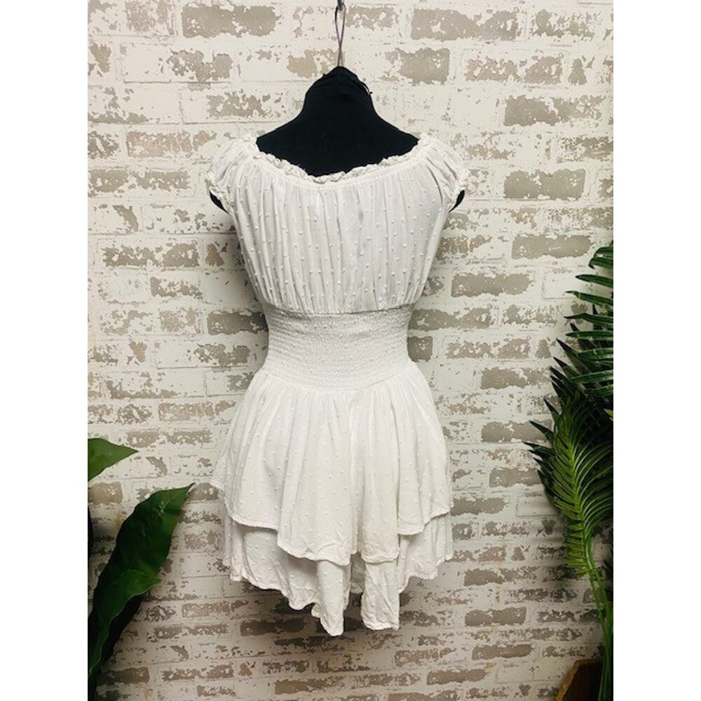 Princess Polly Love Galore White Romper Dress Size 6 - Picture 5 of 9